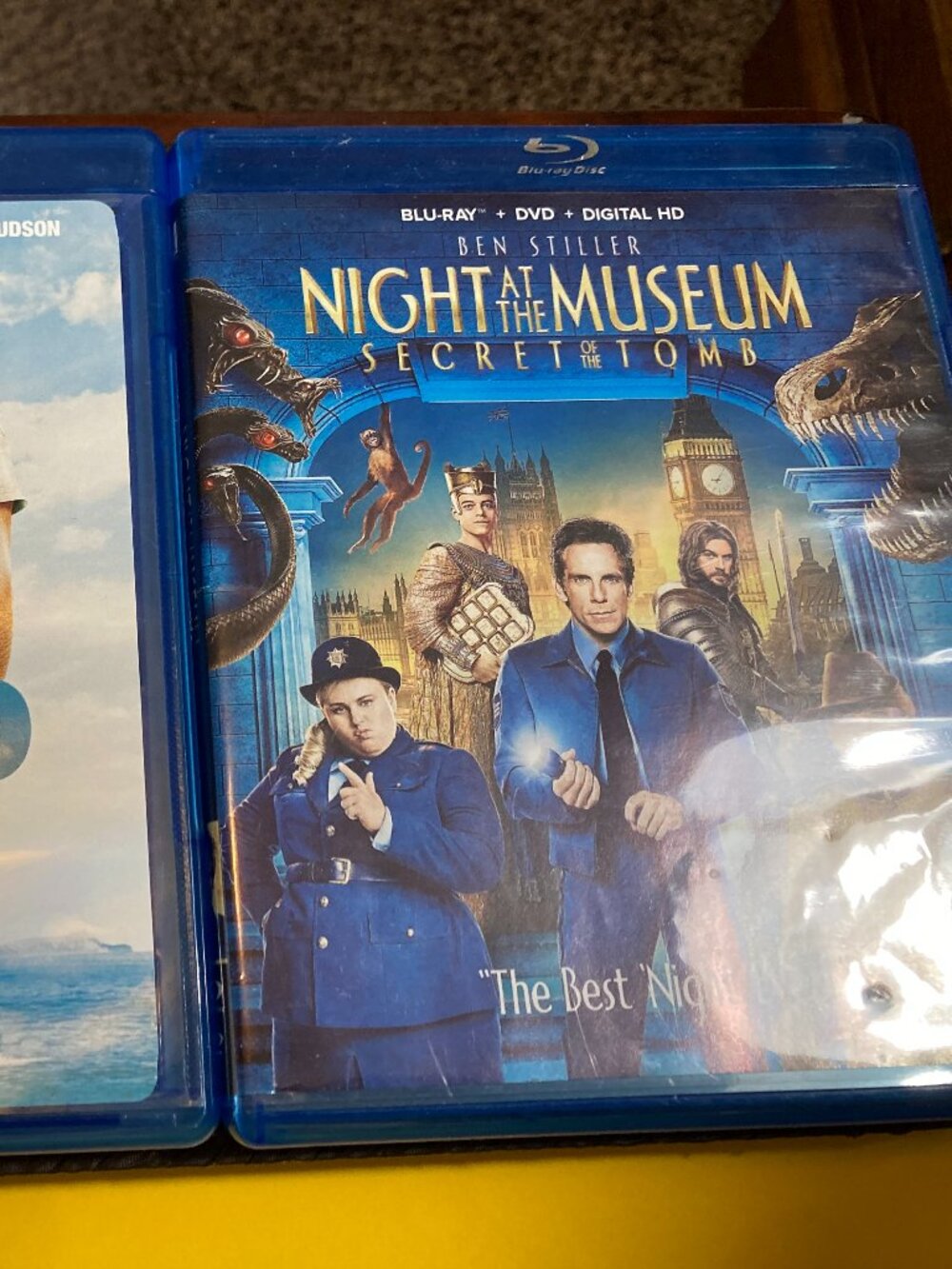 Night at the Museum Secret of the Tomb, Fool's Gold Blu-Ray